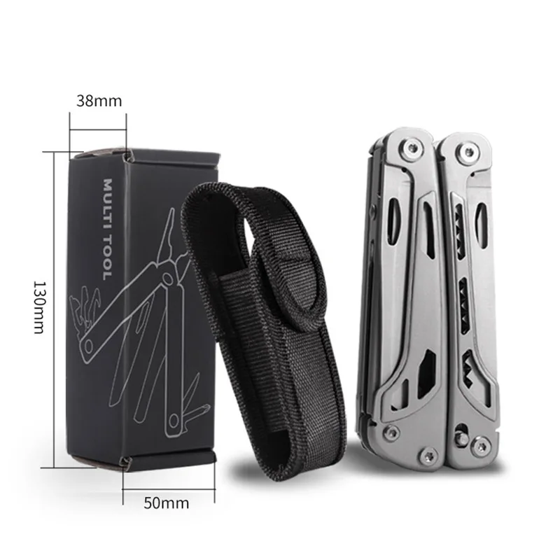 BHBT-13 19-IN-1 كماشة متعددة المهام قابلة للطي متعددة الوظائف أداة الجمع كماشة مقص قابل للطي EDC المعدات الخارجية #5