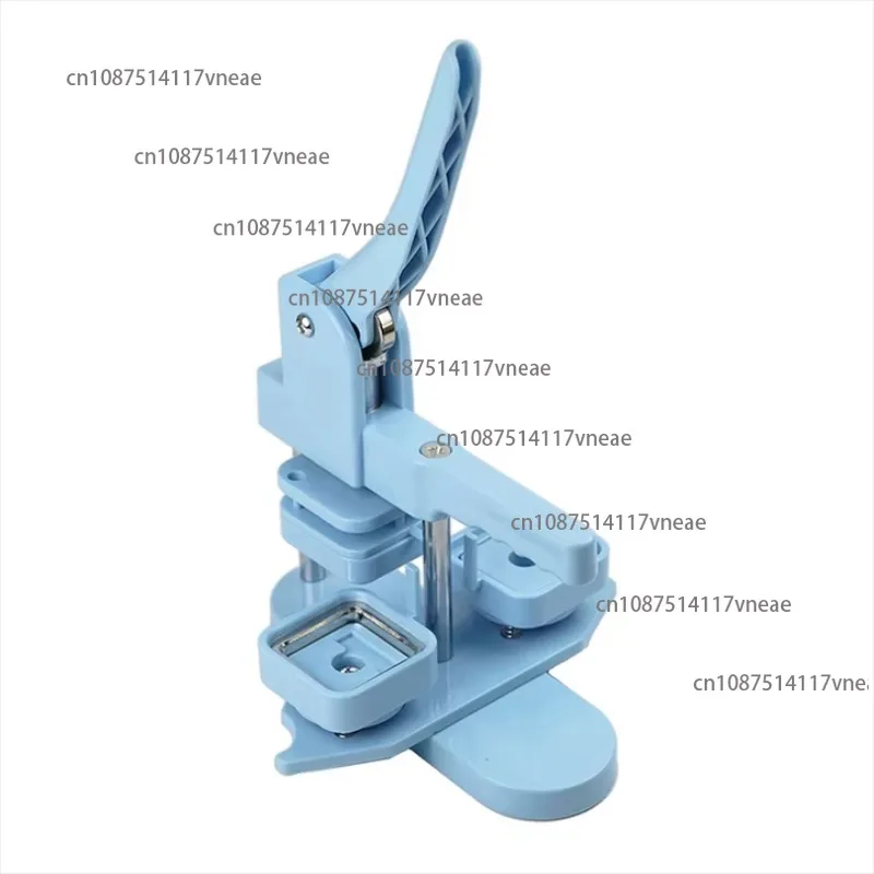 Blue 50mm Square Magnet Making Machine Plastic Machine with 100 Sets Fridge Making Materials