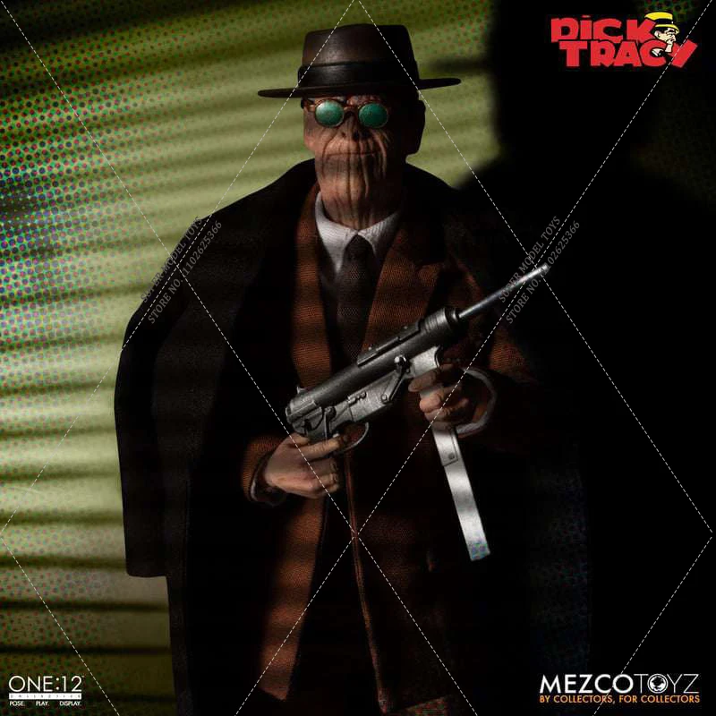 Mezco โมเดลตุ๊กตาขยับแขนขาได้สำหรับผู้ชายขนาด6นิ้ว, ขนาด1/12สำหรับเป็นของขวัญให้แฟนๆ