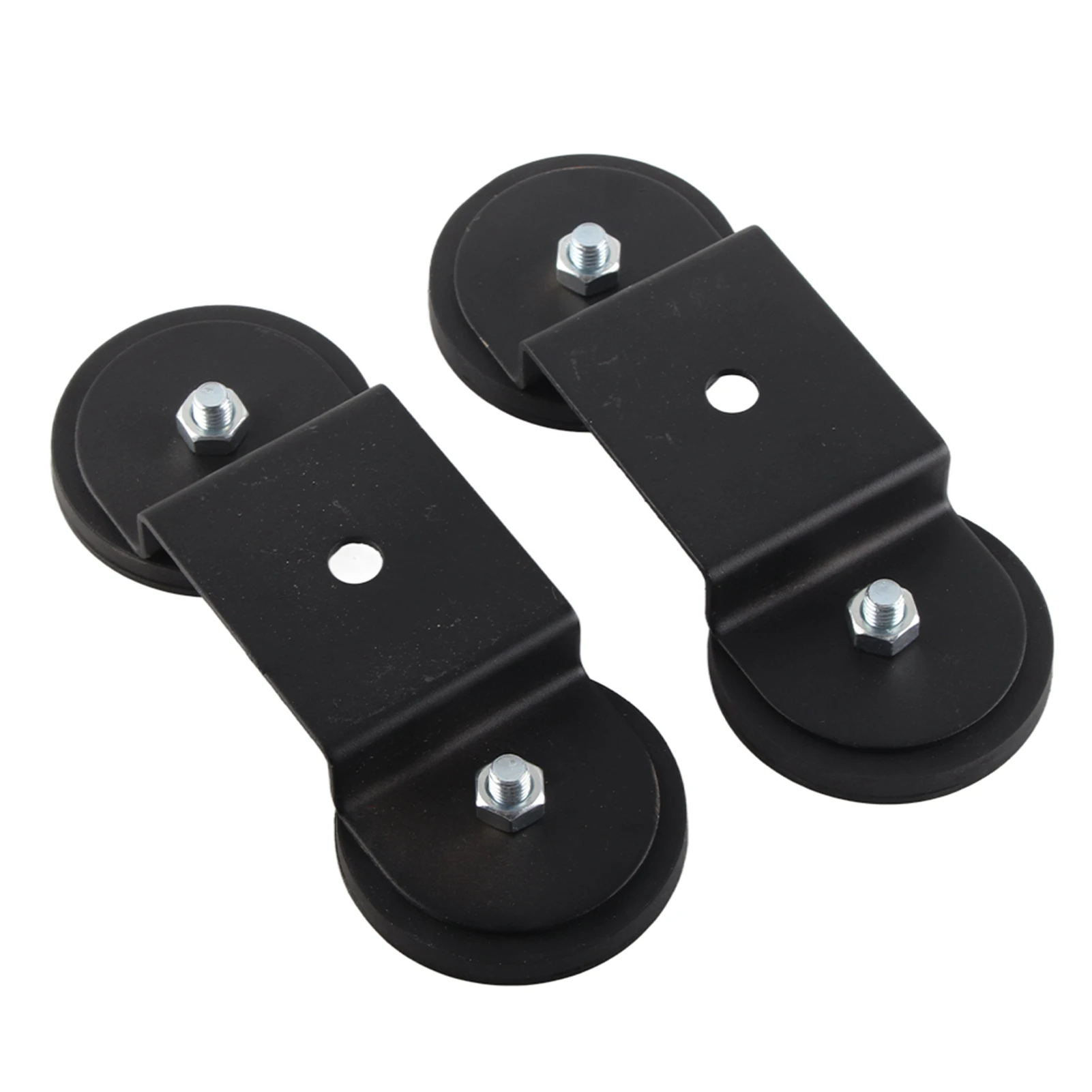 قوس تثبيت شريط الضوء المغناطيسي العالمي حامل أسود مصاصة لسيارات الدفع الرباعي #5