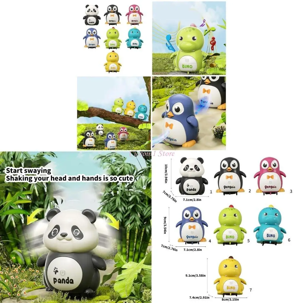 Y1UB phát triển thu thập dữ liệu âm nhạc Đồ chơi động vật cho trẻ sơ sinh