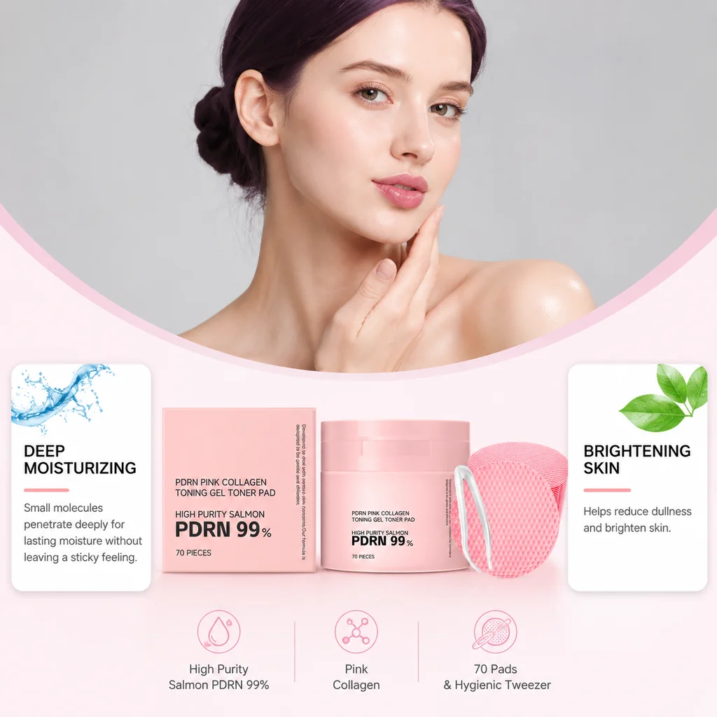 Collagen Soothing Essence Cotton Tablet Moisturizes Hydrates Brightens Skin Gentle Ingredients Care Water Oil Balance Skin Care