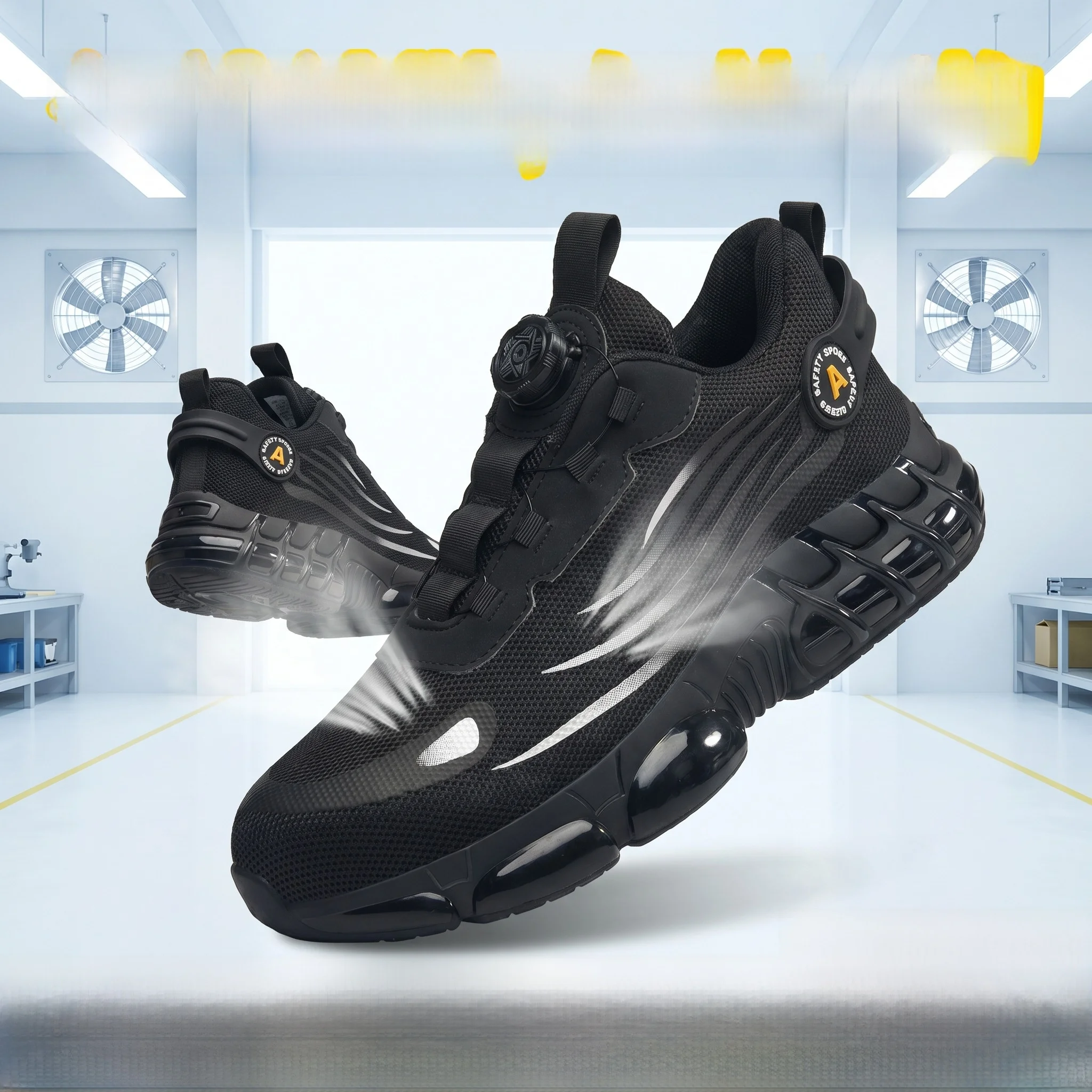 

Men's And Women's Breathable Lightweight Safety Shoes Anti-penetration New 2026 Model Four Seasons Universal Labor Protection...