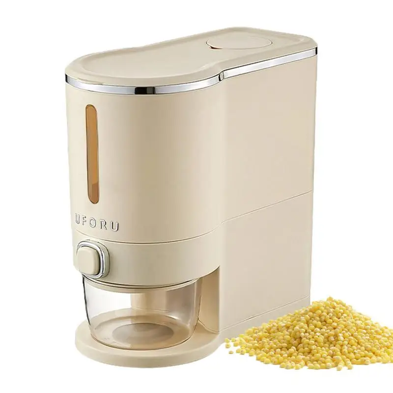 Kitchen 5kg/10kg Sealed Rice Bucket Moisture Insect Proof Rice Dispenser With Cup Grain Powder Boxes Storage Cereal Container