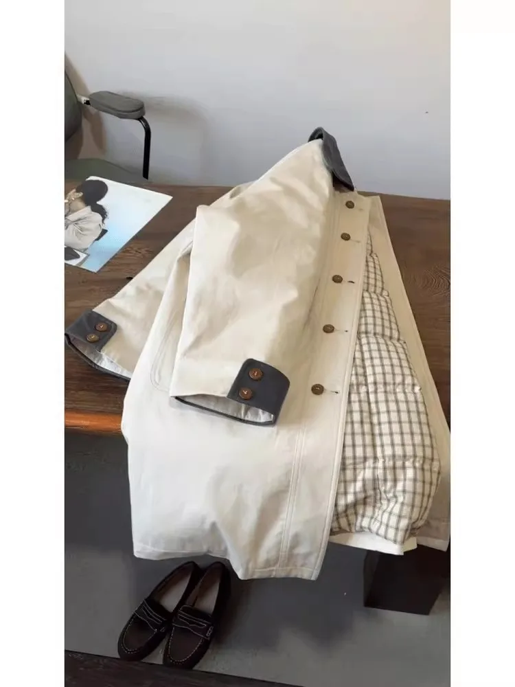 

2025 Winter New Arrival Ultra-Thi ort Cotton Jaet Women's Warm Sli Korean Sle Cotton Coat Unique Fem Outerwear