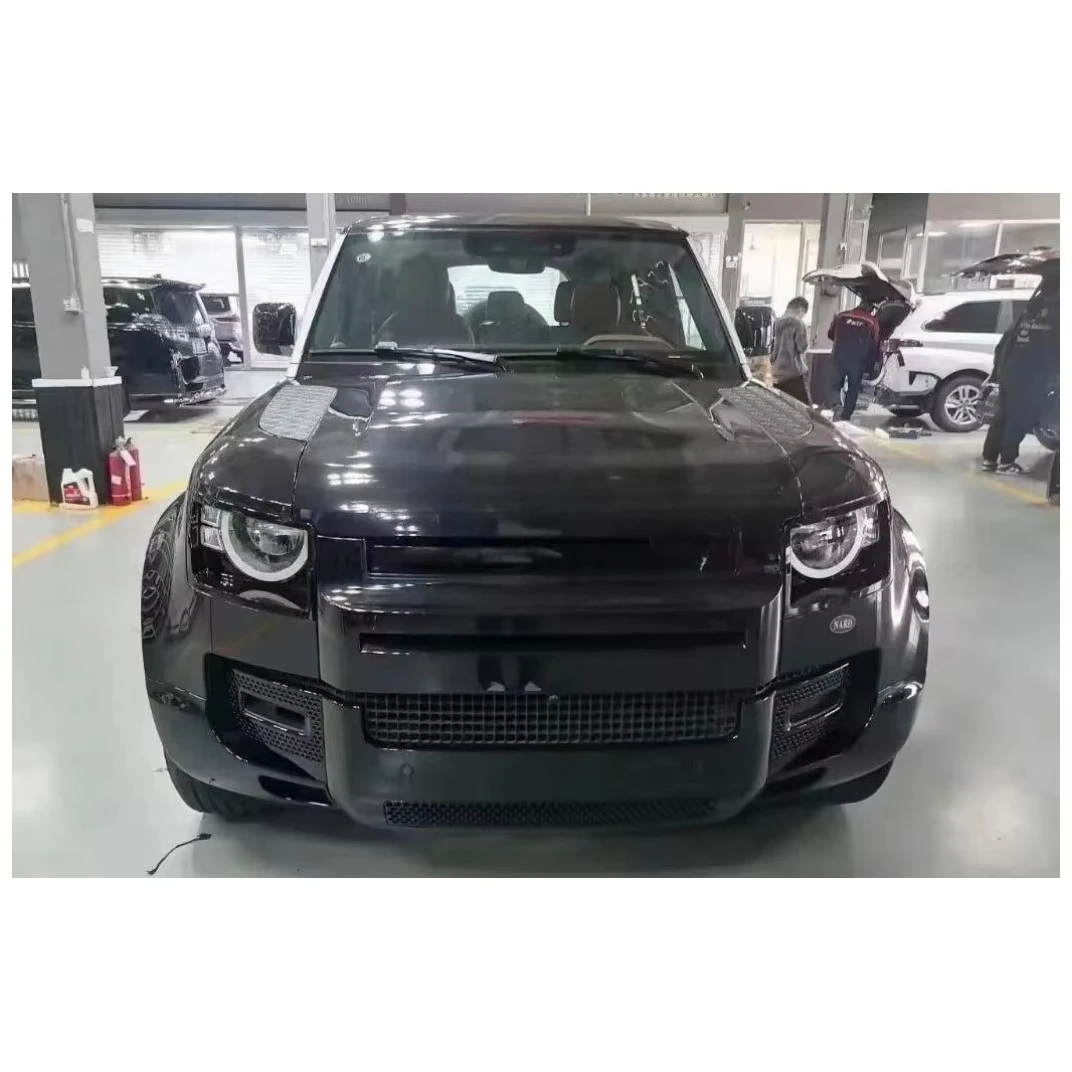Hot Sale Full Set Upgrade Black Style Trim Body Kit Car Bumper Side Skirt Fender for  Defender 2020-2025