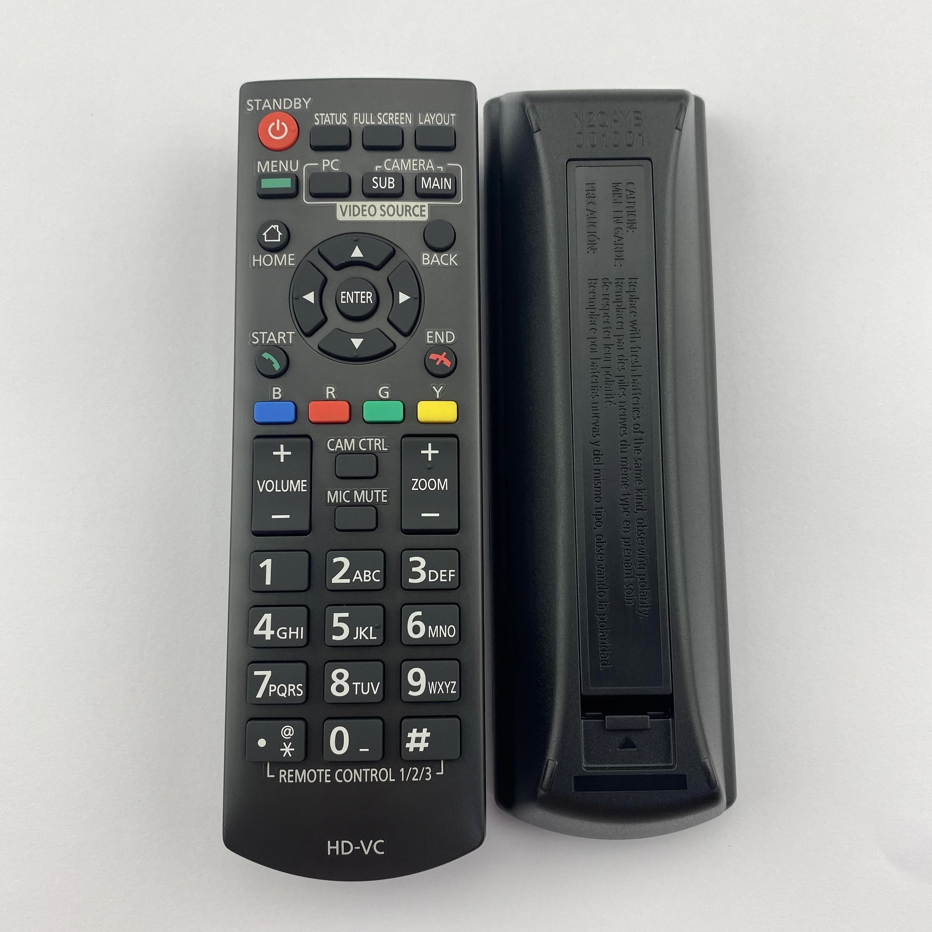 

N2QAYB001001 Universal Infrared Remote Control for PANASONIC Televisions New Model