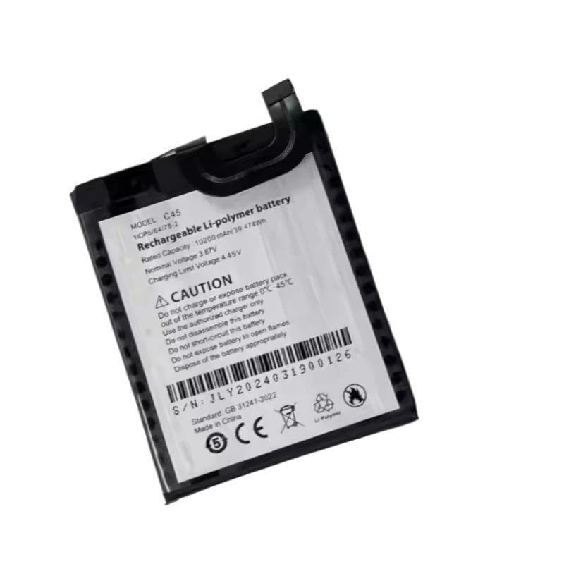 ใหม่ C34 C45 แบตเตอรี่คุณภาพสูงสำหรับ CUBOT C34 C45 แบตเตอรี่โทรศัพท์มือถือ 10600mAh 3.87V