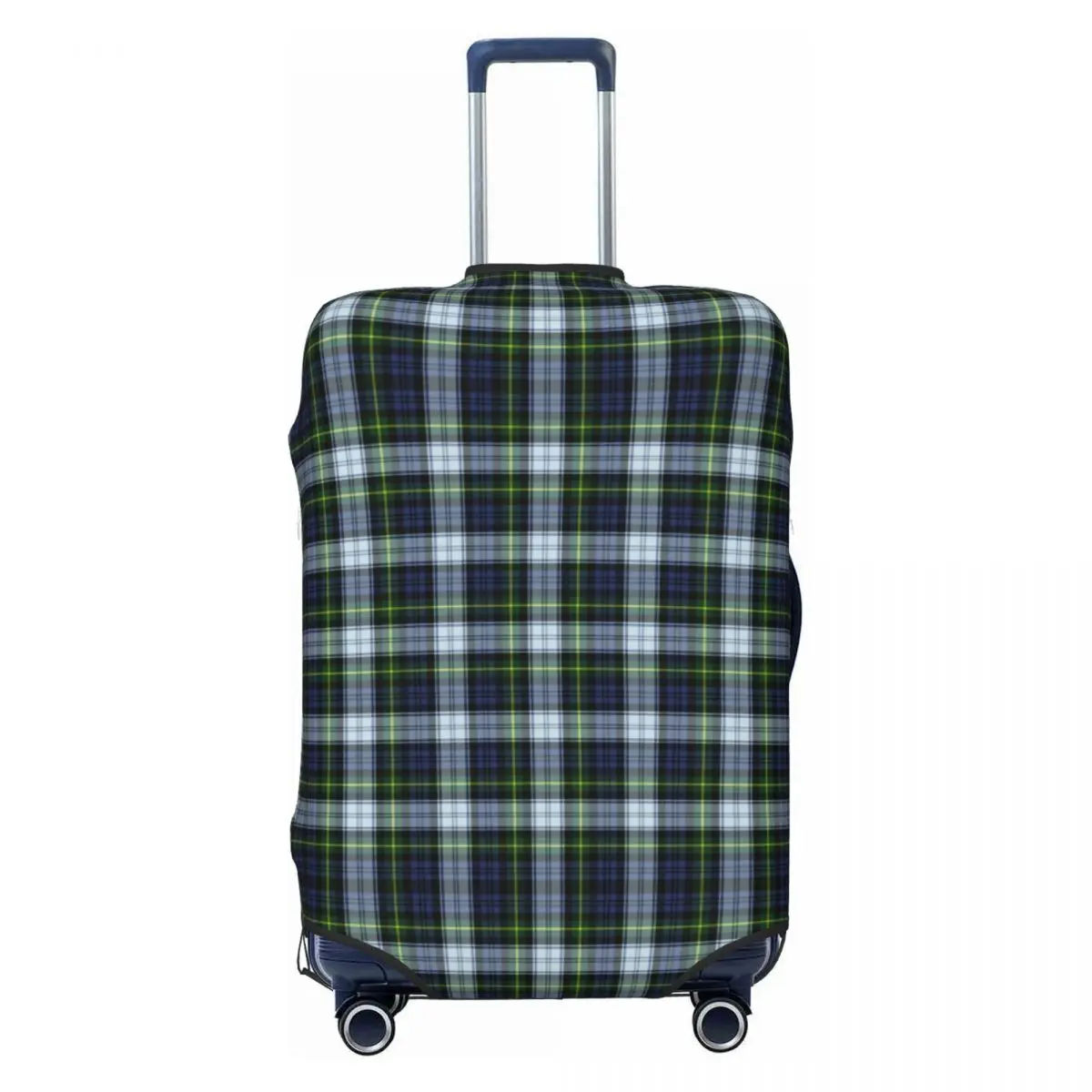 Personalizado bonito original tartan xadrez capa de bagagem protetor à prova de poeira geométrica gingham verificação mala de viagem capas