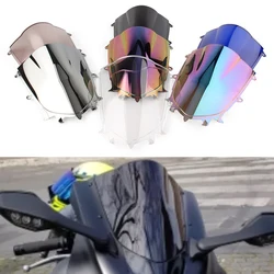 Windshield For Yamaha YZF R6 600 R7 700 YZFR6 YZFR7 2017-2022 Double Bubble WindScreen Motorcycle Accessories Fairing Deflector