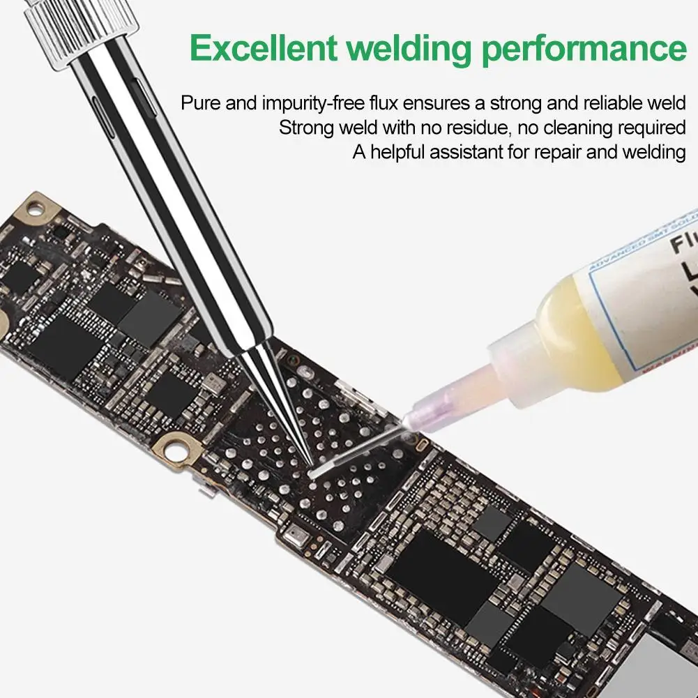 RMA-223 Tin Solder Paste Flux Needle Tip Syringe No-clean Flux Grease For Phone SMD PGA PCB Electronic Weld Soldering