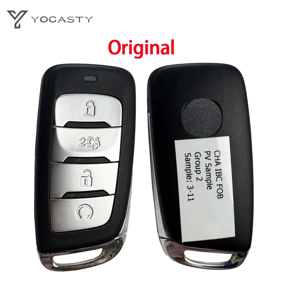 

YOCASTY 3608030-BQ01-AA Original Remote Control FOB Car Key 4 Buttons 4A Chip 433MHZ For ChangAn CS35 Plus CS85/95 2021-2022