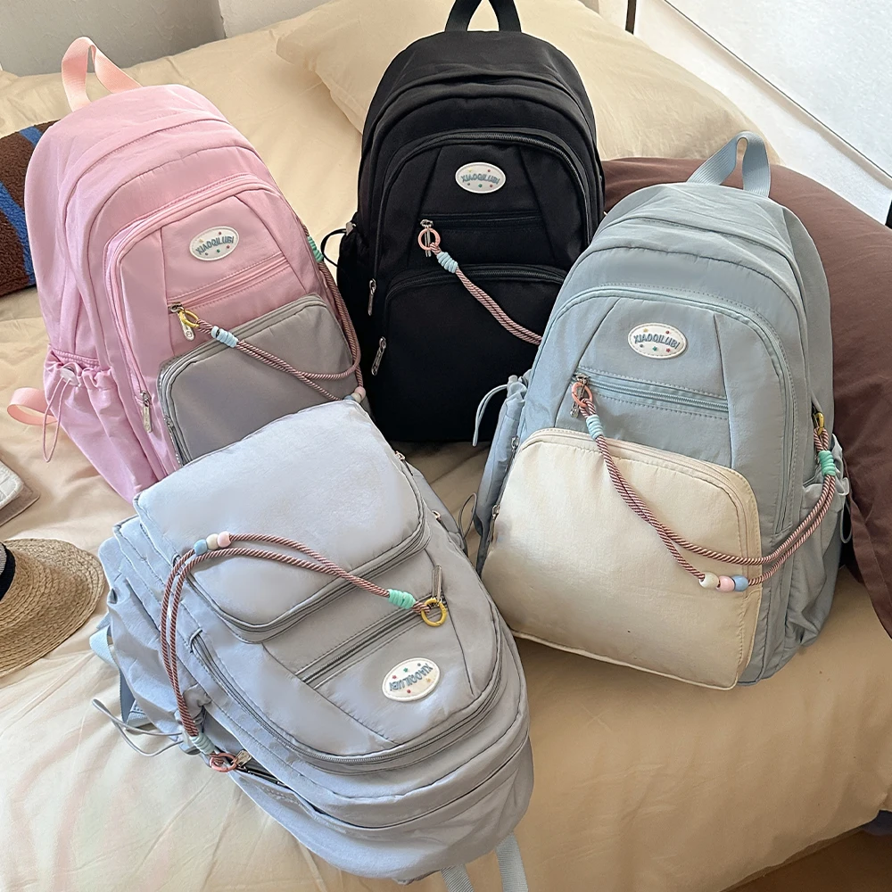 Schooltas Dames Grote Capaciteit Duurzaam Anime Stijl Super Lichtgewicht Vuilafstotend Rugzak schooltas bolsas de dama