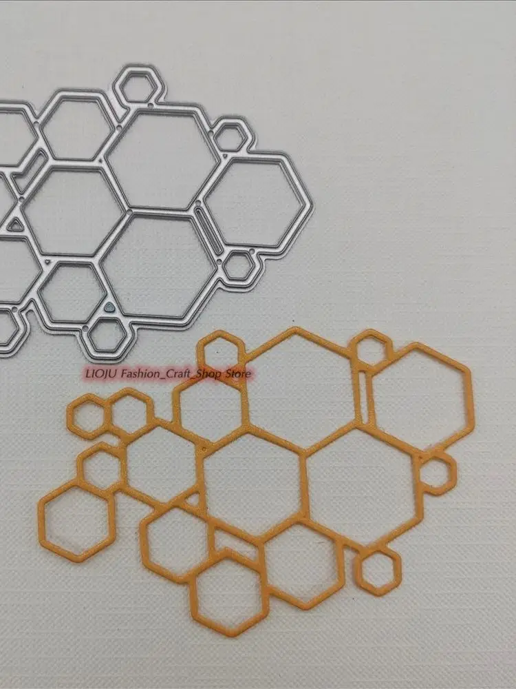 Honeycomb boardrDies Scrapbooking wykrojniki do metalu karta papierowa tłoczenie znaczków i matryc