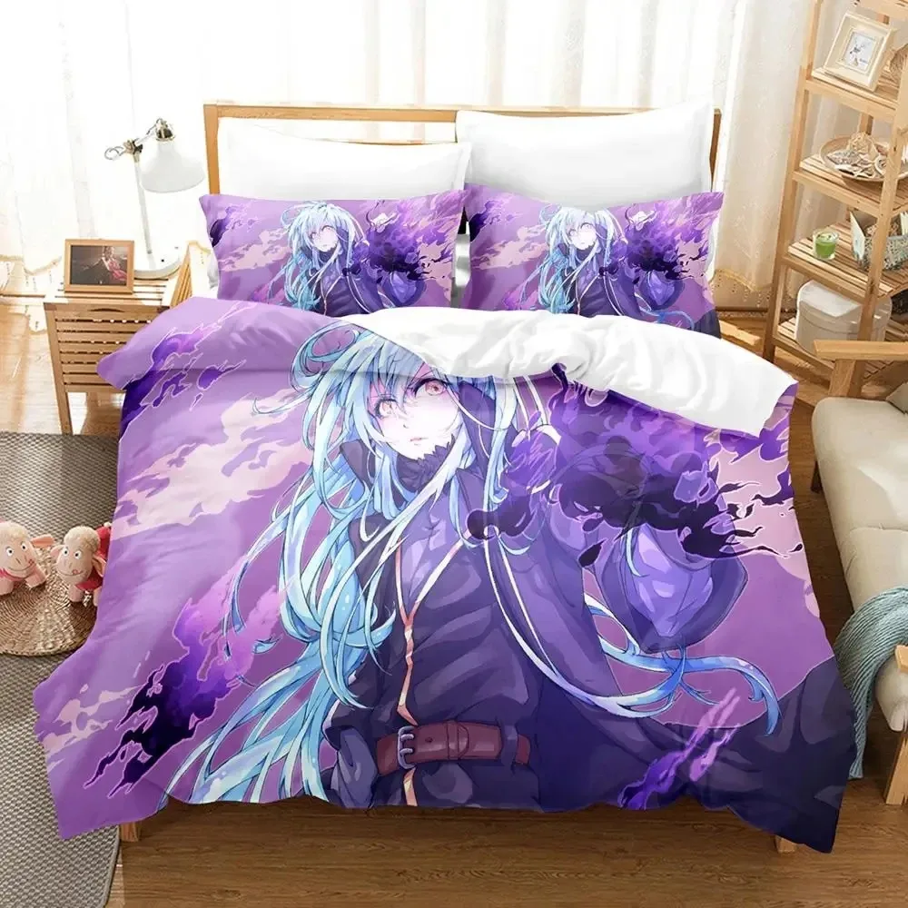 Rimuru Tempest Tensei Shitara Slime Datta KenBedding Set Duvet Cover Bed Set Quilt Cover Pillowcase Comforter king Queen Size