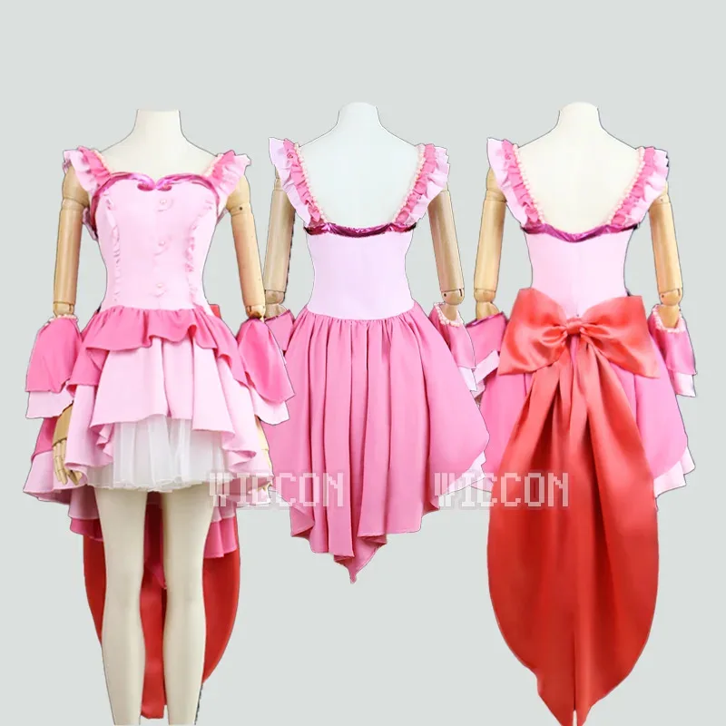 QQ78요청7애니메이션 인어 멜로디 피치 피치 코스프레 Hanon Hosho 나나미 Ruchia 진주 공주 드레스 의상 할로윈 카니발 U