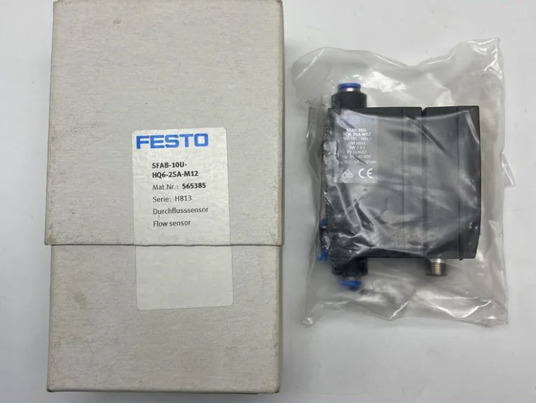 

1PC New Festo SFAB-10U-HQ6-2SA-M12 565385 Flow Sensor Brand