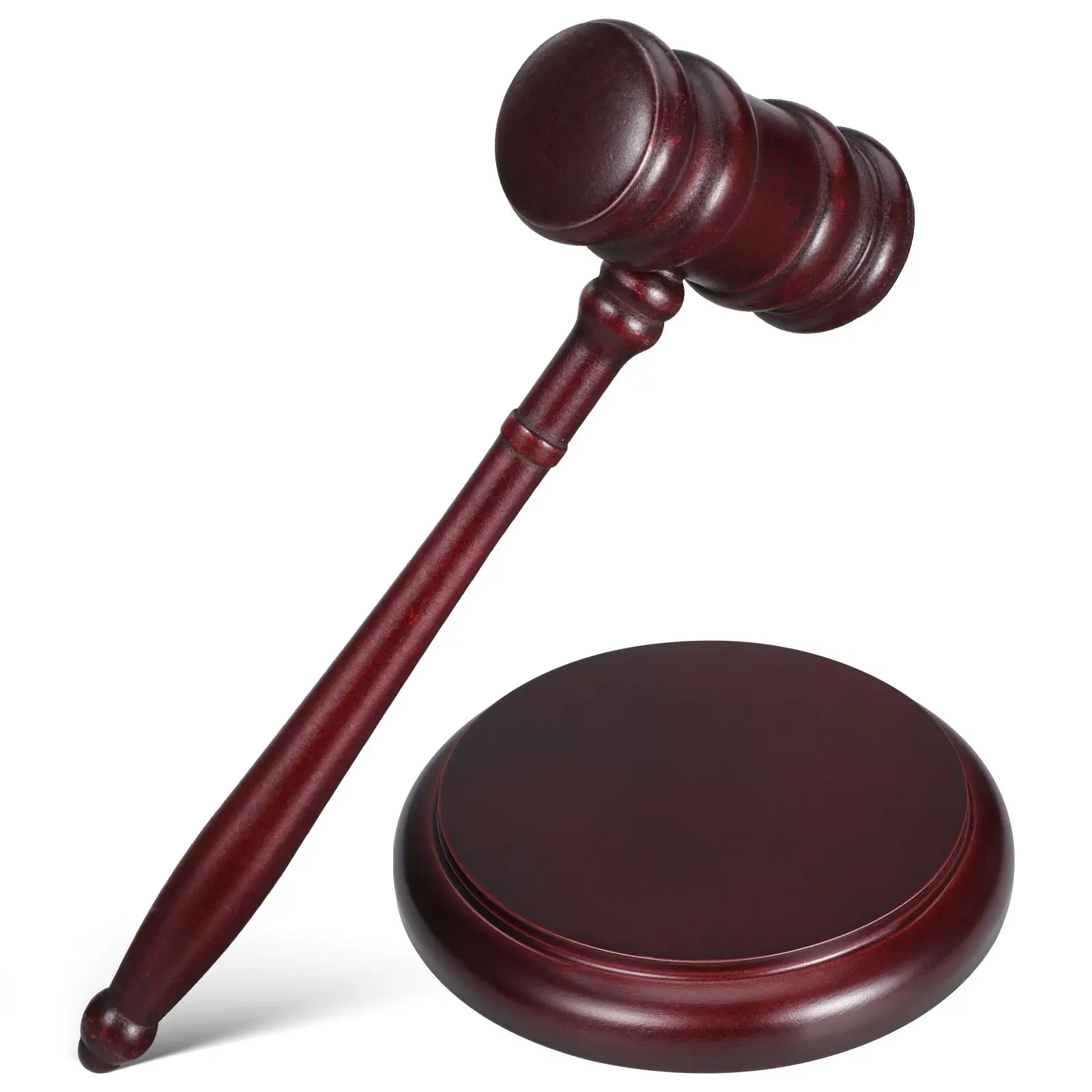 

Auction Hammer Judge Gavel Wood Construction Sound Formal Settings Courtroom Meetings Ceremonial Events