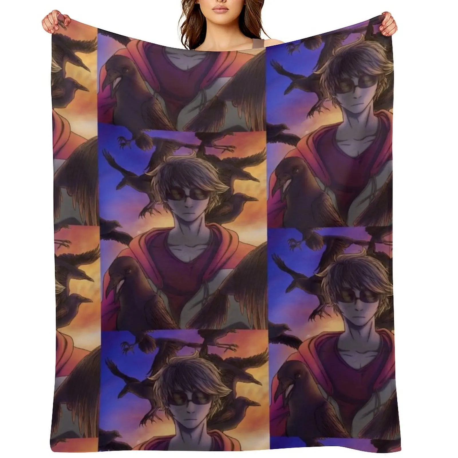 

dave strider-homestuck Throw Blanket Luxury St Sofa Quilt christmas gifts Quilt Blankets