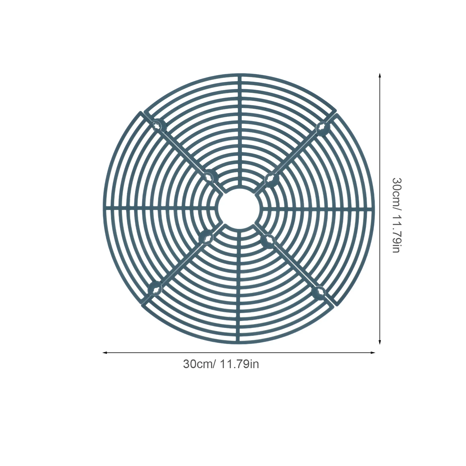 1 مجموعة غطاء وعاء النبات شبكة مستديرة متوسطة للقطط منع الحفر حامي النباتات الداخلية غطاء شبكة الزهرية #4