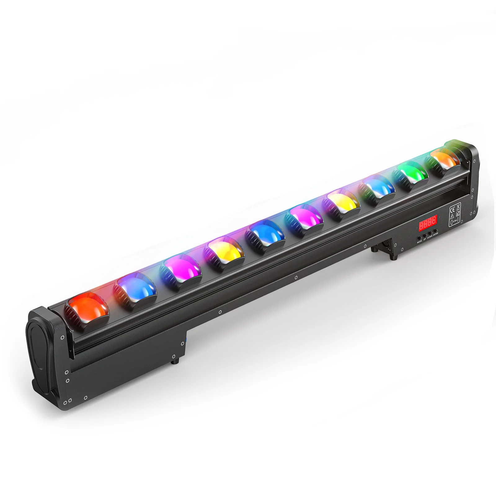 Oplevert 250W Swing Dot Beam Wall Washer Licht Met 10X25W Led Rgbw Podiumverlichting Voor Dj Disco Home Party Ktv Club Bar Bruiloften