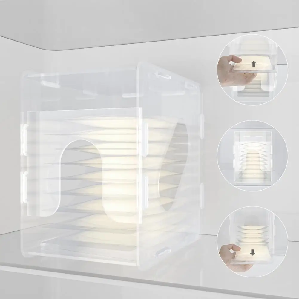 Organizzatore per latte materno Borsa per la conservazione del latte materno Frigorifero Organizzatore per la conservazione del latte materno senza Bpa per congelatore per l'allattamento al seno
