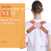 1PC Back Posture Corrector Stealth Back Health Support Posture Corrector Shoulder Orthotics Spine Belt Correction Brace Strap