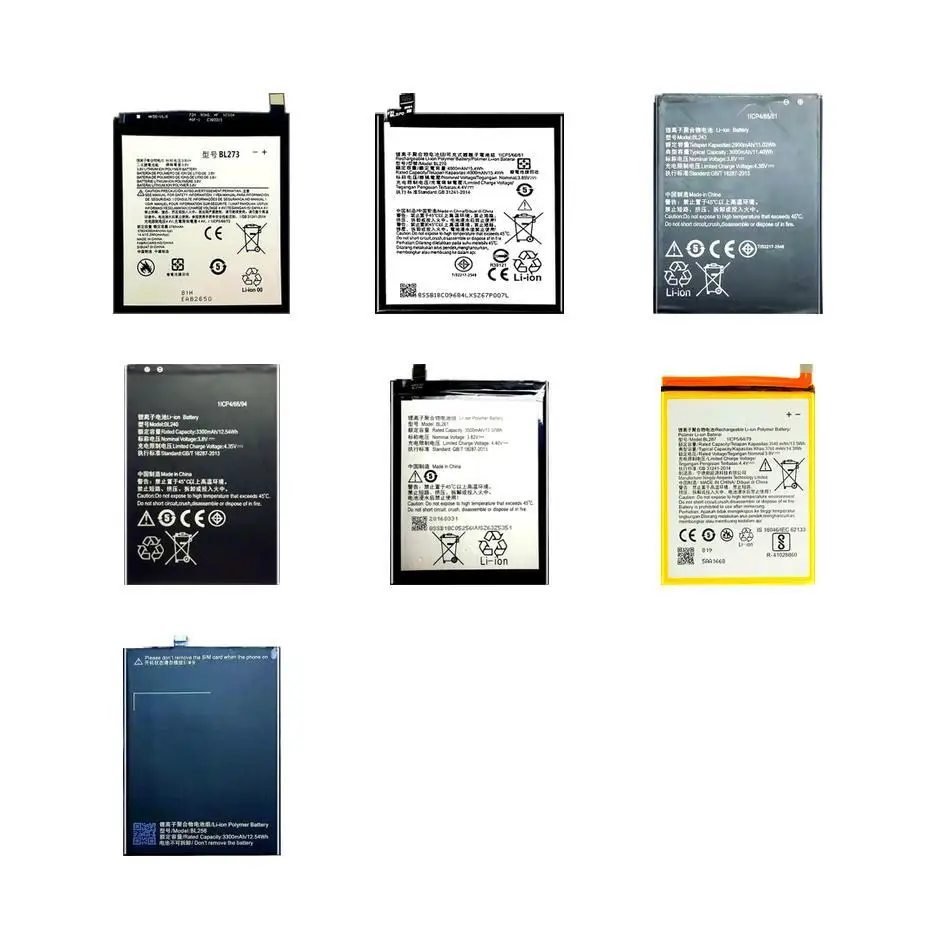 

Аккумулятор BL243 BL256 BL270 для Lenovo K3 K5 Lemon K6 Note (Dual K50-T5 K53a48 L38012k9 6,0 8 Plus Lite 3000-4000 мАч