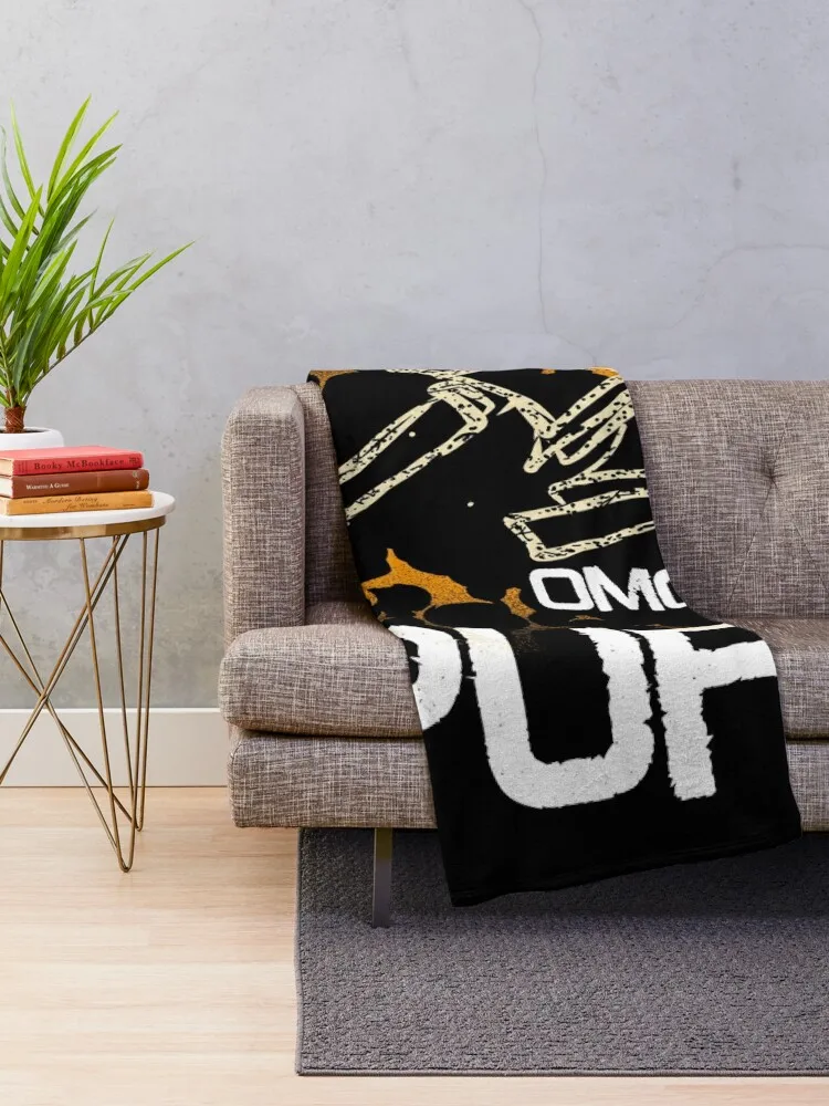 Omg puff judge hammer Throw Blanket Fashion Sofas Luxury Designer Blankets