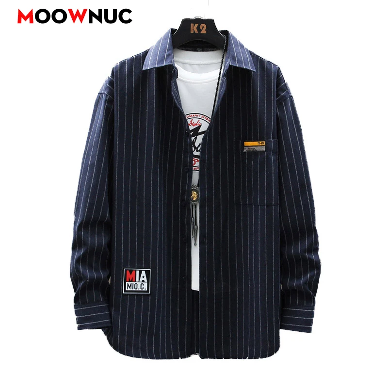 

Men's Casual Blouse Fashion Shirts Spring Autumn Streetwear Korean Streetdress Hombre Male Clothing Shirt Men Men's Clothing