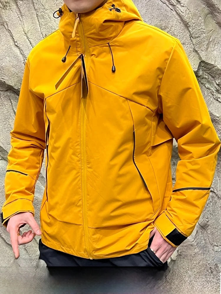 

Съемная внутренняя футболка в одном, версина, верхняя версия Fce, уличный жакет с капюшоном для пар, подходит для молнии...