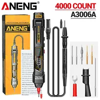 ANENG Digital Multimeter Test Pen 4000Counts AC/DC Voltage A3006A Non-contact Inductive Electricity Hz Diode Resistance Tester