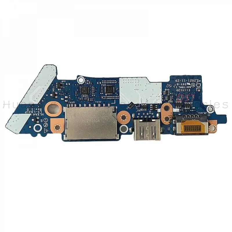 SS+New USB RJ45 LAN SD Card Reader IO Board LS-L931P For Lenovo ThinkBook 14 G4 IAP 21DH Laptop Side Circuit Board