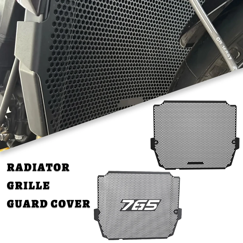 

Motorcycle Accessories For Street Triple 765 R RS 765R 765RS Moto2 Edition 2023 2024 2025 Radiator Guard Grille Cover Protector