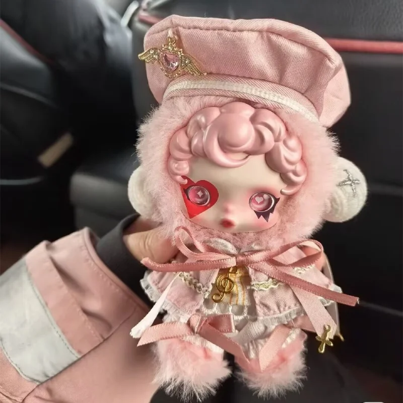 

10cm New Skullpanda L' Impressionism Velvet Doll Clothes Dress Sp Winter Symphony Series Baby Clothes Cat Cloak Set Cute Gift