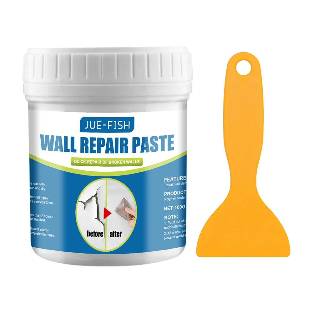 

Multipurpose Ceramic Repair Agent Strong Adhesion Adhesive Repair Agent Anti-leaking with Scraper for Toilet Bathroom Wall Floor