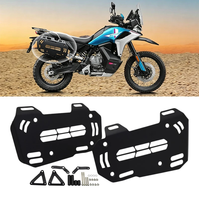 

800MT-X Saddlebag Side Box Bracket For CFMOTO 800MTX 800MT X Storage Bags Luggage Carrier Luggage Rack Sidebox Bag Brackets