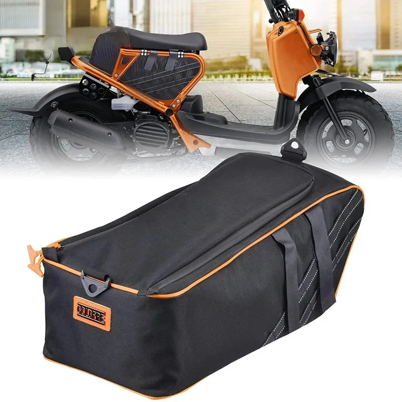

Motorcycle Rear Back Seat Bag Under Seat Storage Bag Saddle bag Accessories for Honda Ruckus 2021-2023 Scooter Cargo Luggage Bag