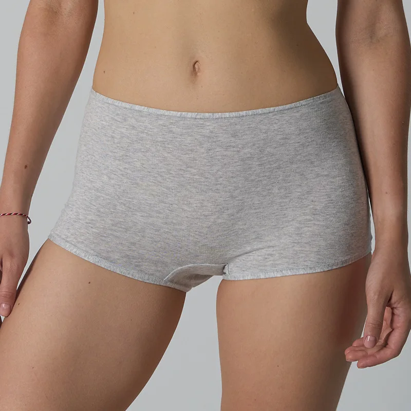 

100% Cotton Women’s Boxer Briefs – Soft & Breathable for Yoga, Loungewear & Everyday Underwear
