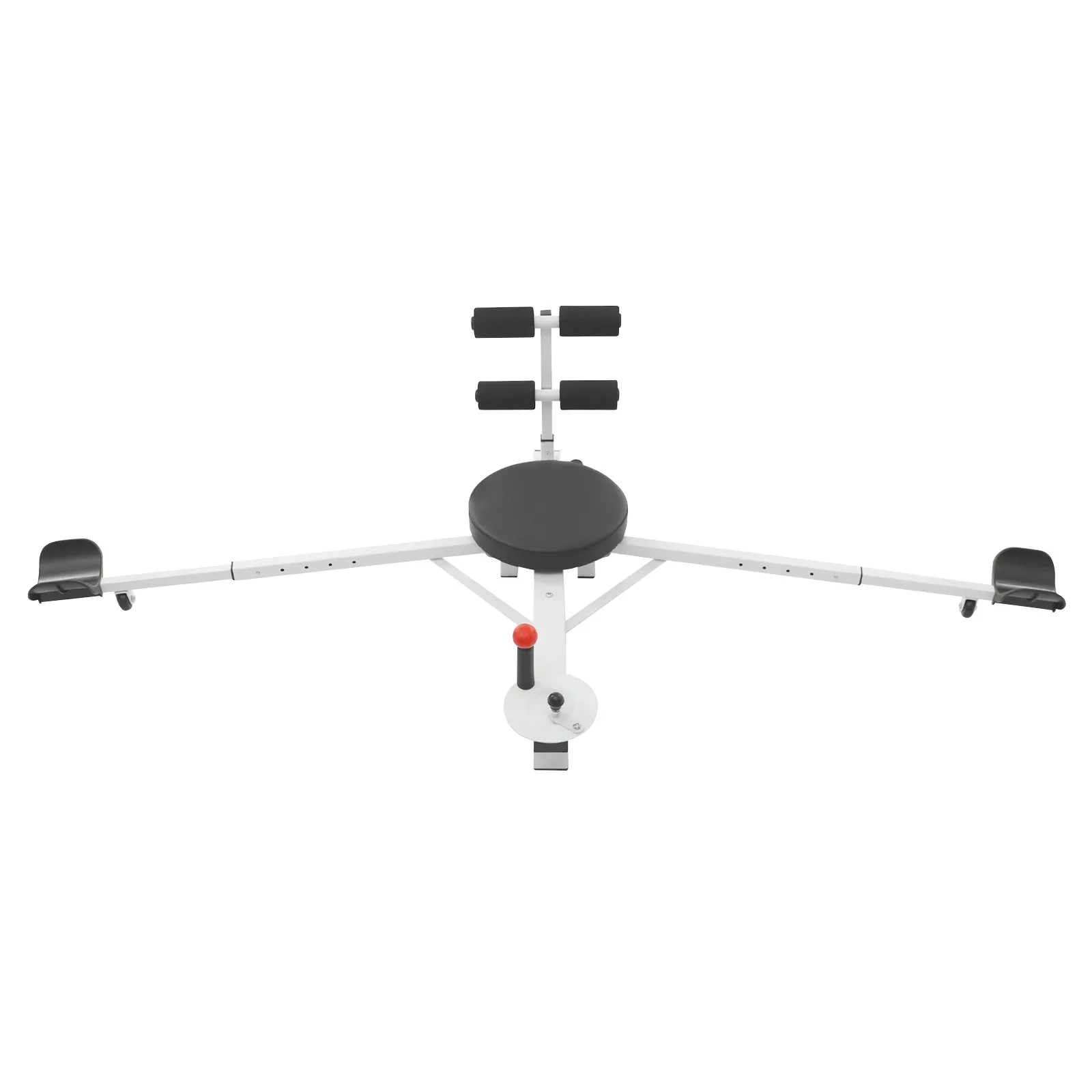 5段階調節可能な折りたたみ式レッグストレッチャー、自宅用の腹筋＆コアマシンに変換可能