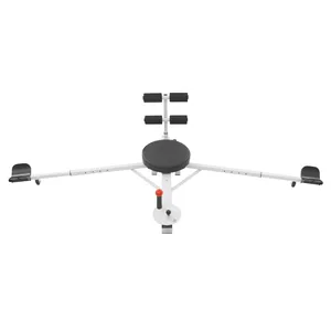 Foldable Leg Stretcher with 5 Adjustments, Converts to Ab & Core Machine for Home