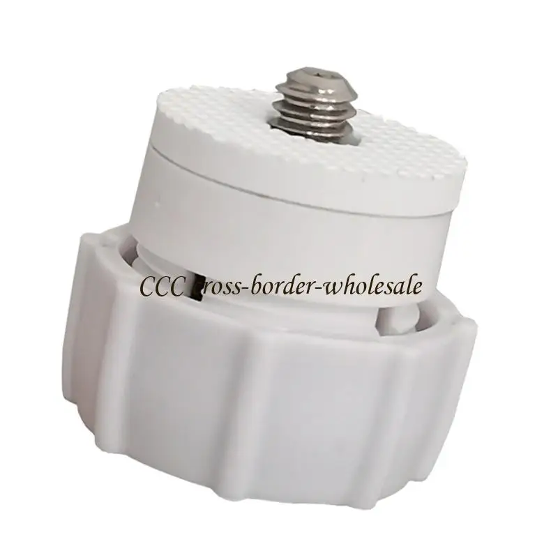 L41F 1/4 Screw to 17mm Ball Head Interfaces Plastic Joint Adapter for Phone Holder