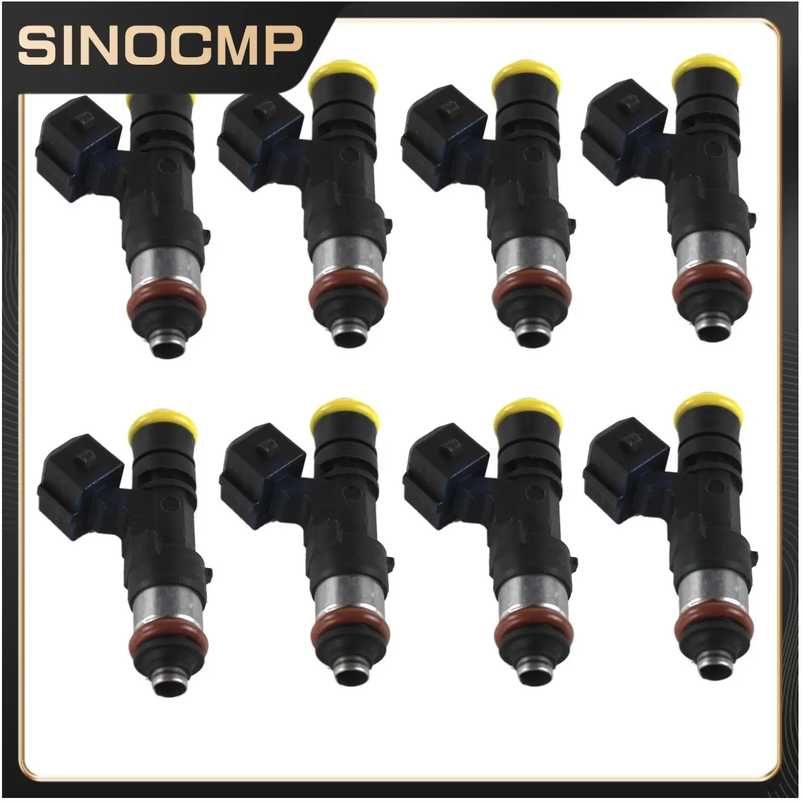 

8x 210lb 2200cc Fuel Injector 0280158829 For Bosch Honda Audi Mazda Dodge GM Engine Parts Fuel Supply System Brand New