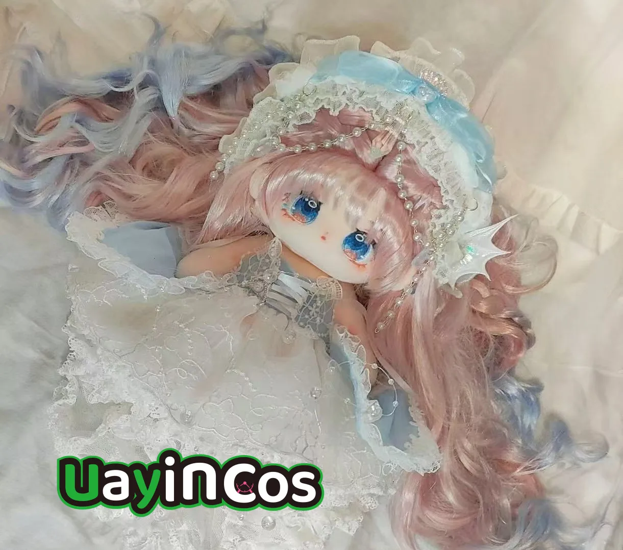 

Genshin Impact Sangonomiya Kokomi Stuffed 20cm Plushies Plush Cotton Doll Clothes Body Soft Pillow Anime Figure Toy For Kids Gif