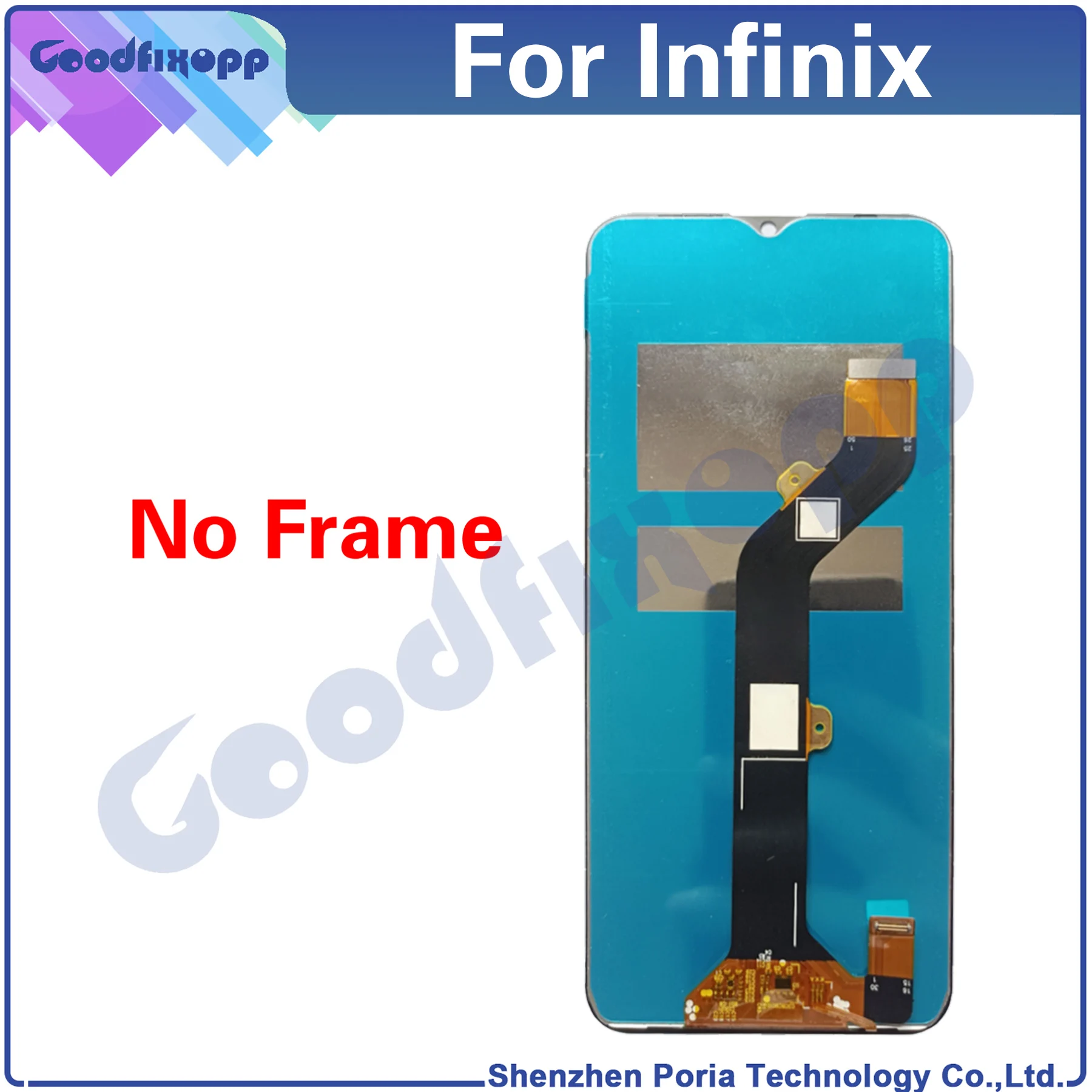 For Infinix Smart 5 / Hot 10 Lite X657 X657C X657B LCD Display Touch Screen Digitizer Assembly Repair Parts Replacement