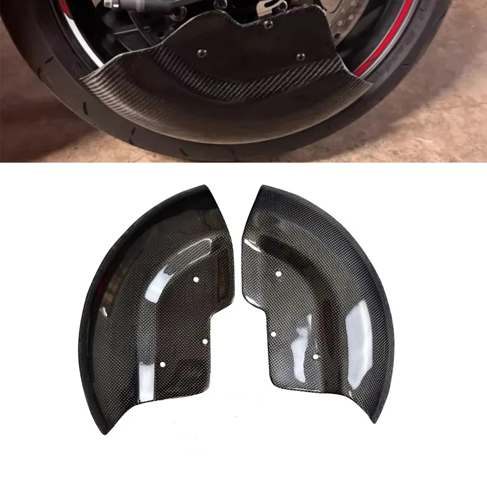 

For Honda CBR1000RR CBR1000RR-R/SP Carbon Fiber Front Brake Caliper Heat Dissipation Guide Wheel Cover Motorcycle Accessories