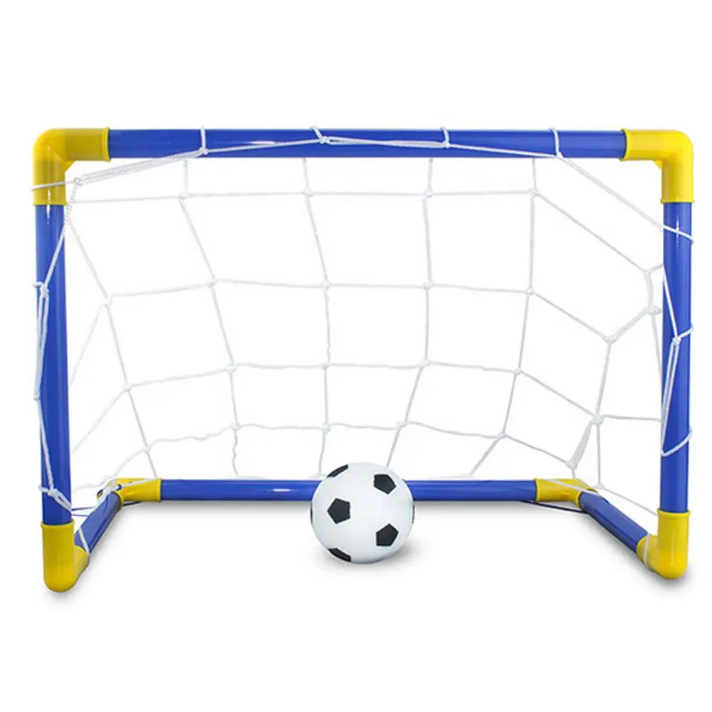 Mini Indoor with Pump Detachable Toys Soccer Football Outdoor Sport Soccer Goal Post