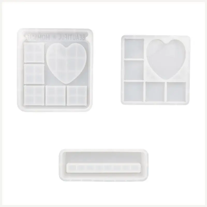

Photo Frame Decor Silicone Mirror Rectangle Molds for Home Decor Jewelry Tool