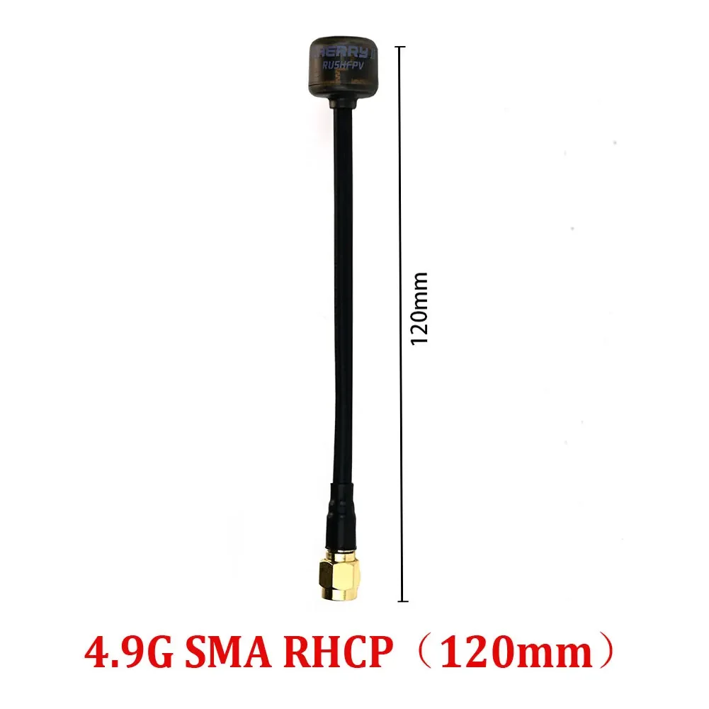 RUSHFPV Cherry 2 II 4.9G FPV Antenna SMA RHCP MMCX-JW for FPV Freestyle Analog Digital Drones DIY Parts