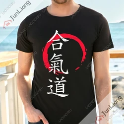 Classic Men's T-shirt Martial Art From Japan Aikido Short Sleeve Tee Streetwear Mens Clothes Funny Gifts Y2k Clothing Tops